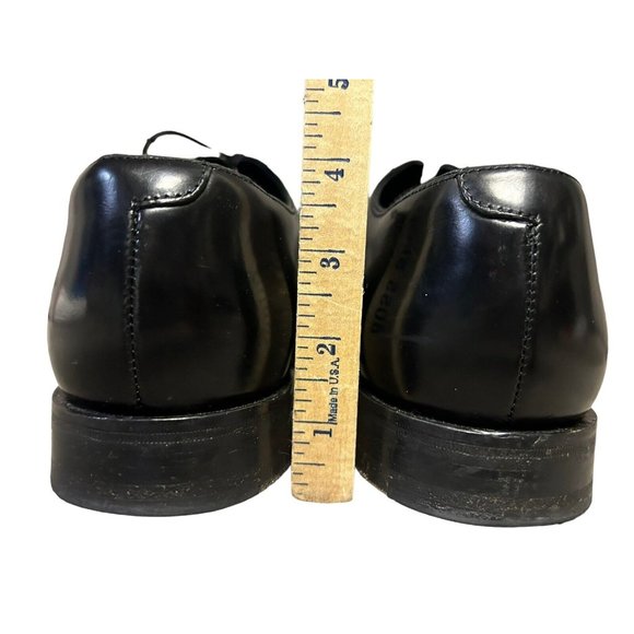 Herring Shoes Black Leather English Bench Made Cap Toe Oxfords Mens 10.5 main image 9